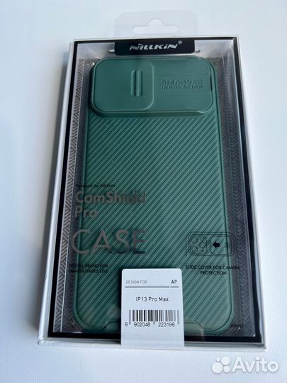 Чехол Nillkin на iPhone 13 pro maх защитой камеры