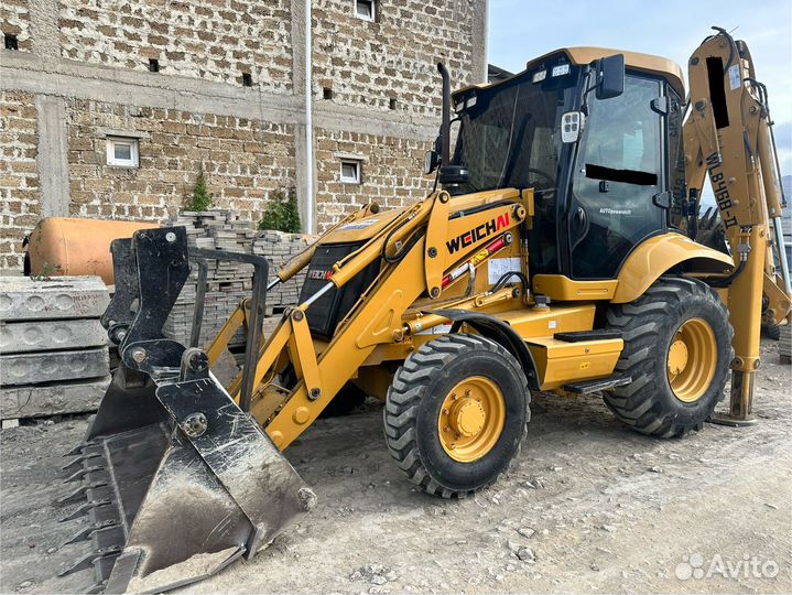 Экскаватор погрузчик weichai wlb468 ii