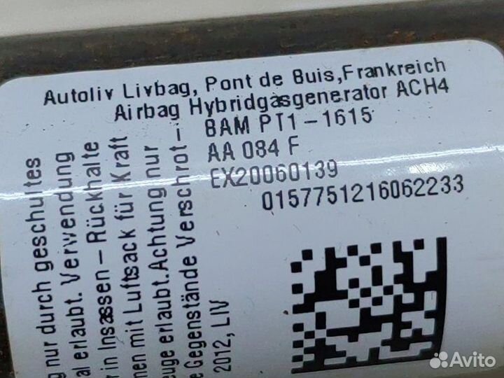 Подушка безопасности боковая правая Bmw 3 F30