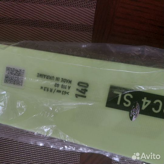 Горные лыжи. Спортцех. fischer WC SL 140 + Z11