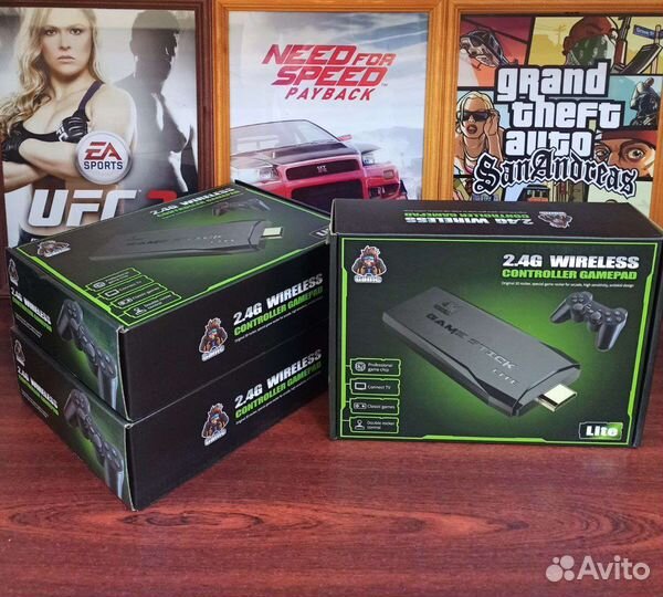 Игровая Приставка Game Stick 64гб