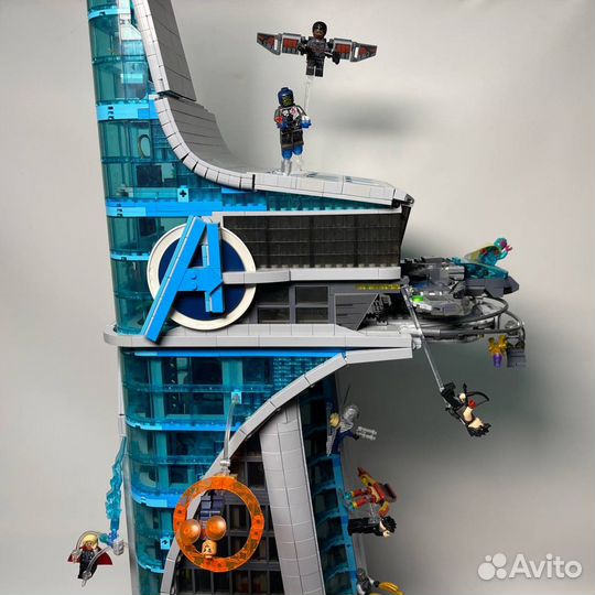 Мстители Башня Тони Старка аналог Lego