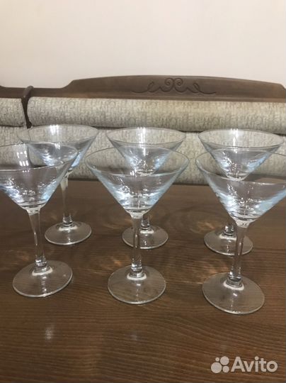 Бокалы для мартини-6 штук