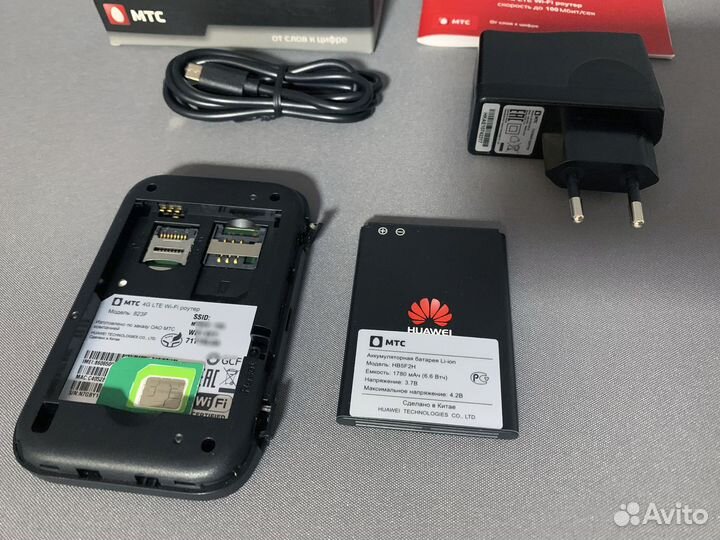 4G/LTE Wi-Fi роутер Huawei E5372, ZTE MF920