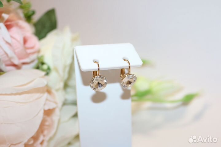 Серьги Сваровски