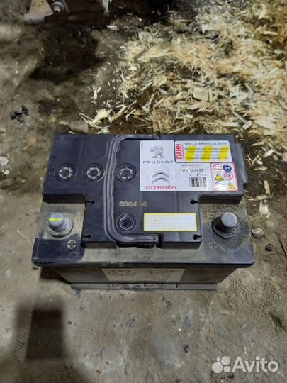 Аккумулятор 60Ah peugeot citroen