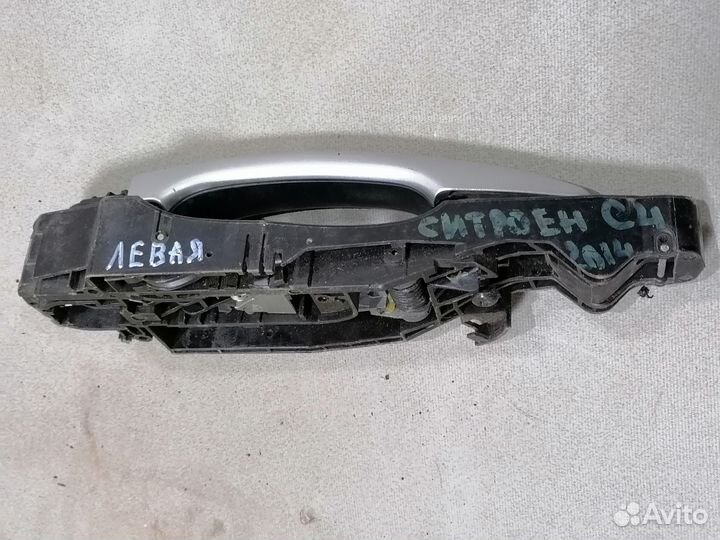 Ручка двери задней наружная левая для Citroen C4 2