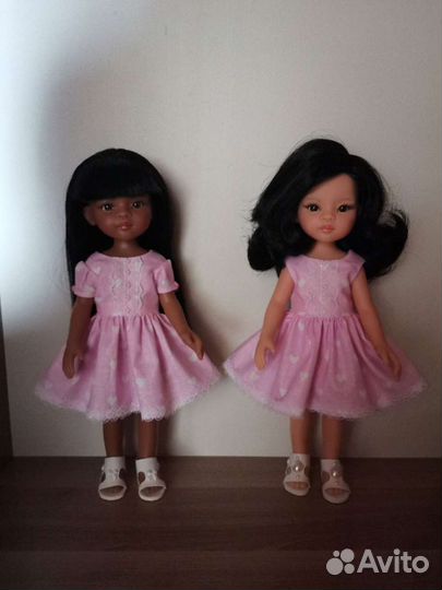 Платье на куклу Паола Рейна 32-33 см