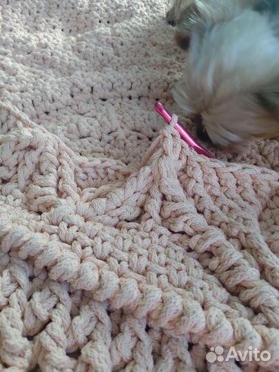 Ковер вязанный