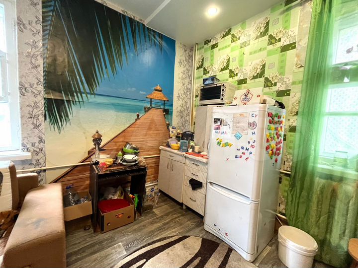 Комната 21,6 м² в 1-к., 1/2 эт.