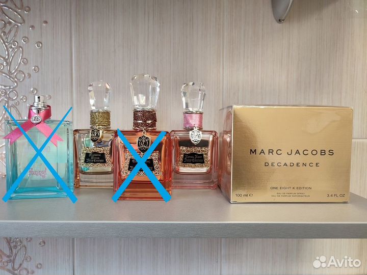 Juicy Couture и Marc Jacobs Decadence One Eight K