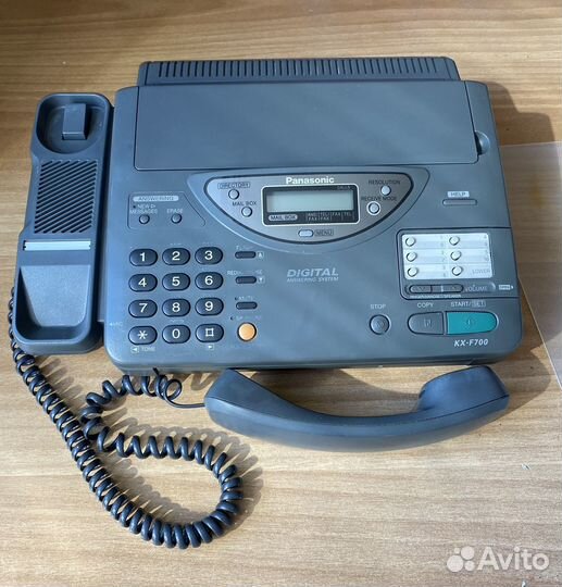 Телефон/Факс panasonic + термобумага