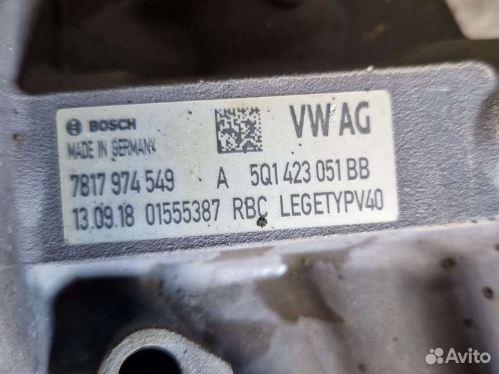 Рулевая рейка шкода октавия А7