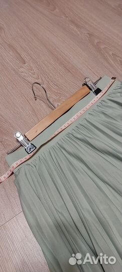 Юбка плиссе миди