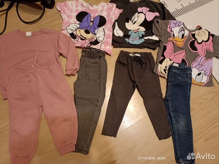 Вещи пакетом на девочку 92/98