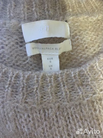 Свитер Hm premium шерсть альпака