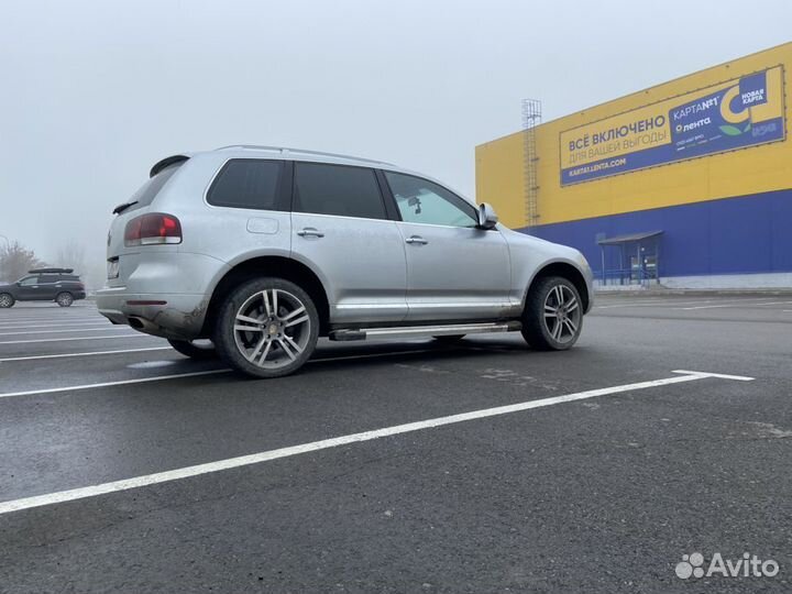 Пороги площадка Фольксваген Туарег