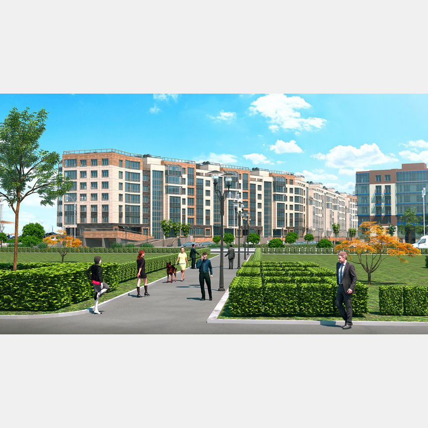 1-к. квартира, 42,4 м², 1/7 эт.