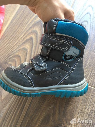 Ботиночки демисезонные Котофей размер 22-23, 14 см