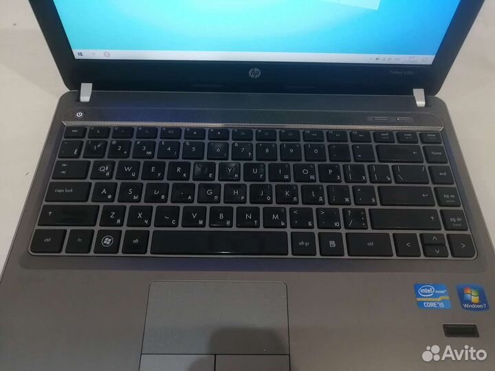 Мощный компактный ноутбук HP probook i5/SSD