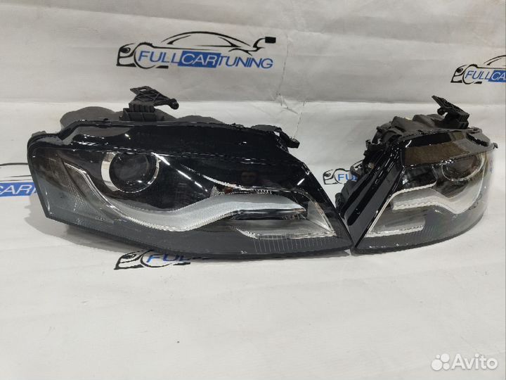 Фара левая правая Audi A4 B8 ксенон дорест