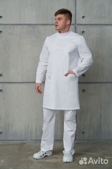 Медицинский халат N011A (CaPriz)