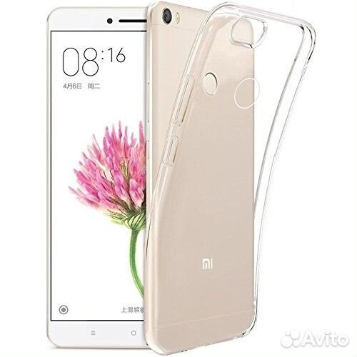 Силиконовый чехол для Xiaomi Mi Max (прозрачный)