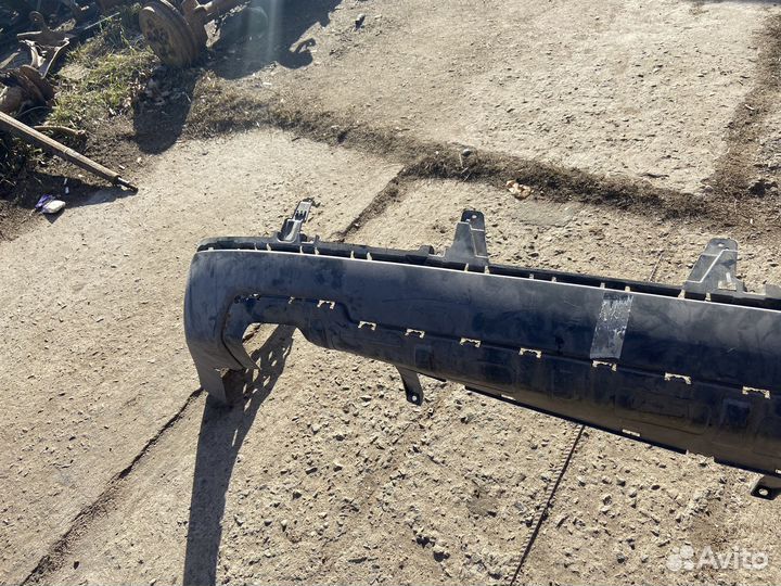 Юбка заднего бампера Шевроле Орландо