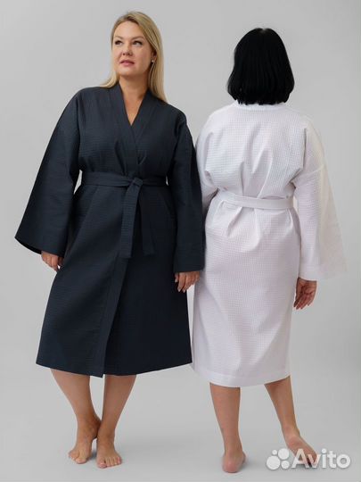 Халат банный вафельный Артикул 131 - 128