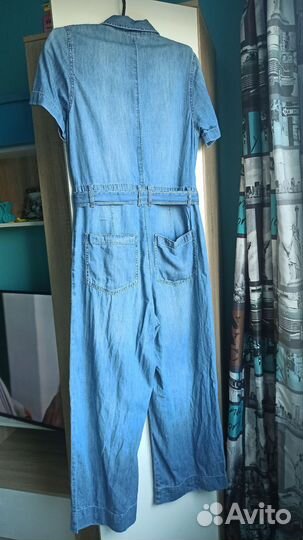 Комбинезон женский джинсовый 46 48