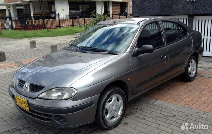 Порог левый Renault Megane 1995-2002 (1мм)