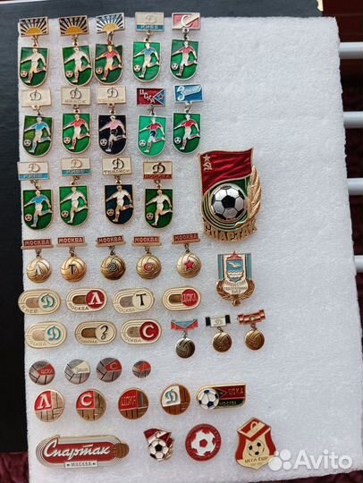 Значки СССР спортивные
