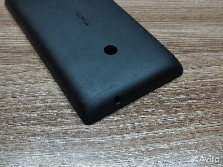 Nokia Lumia 520. Задняя крышка. Оригинал. Чёрная