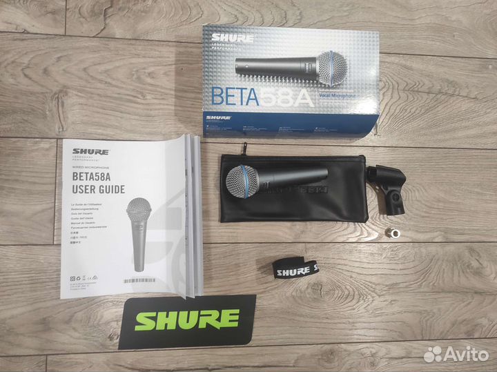 Микрофон shure beta 58a