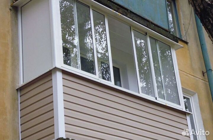 Отделка балконов и лоджий