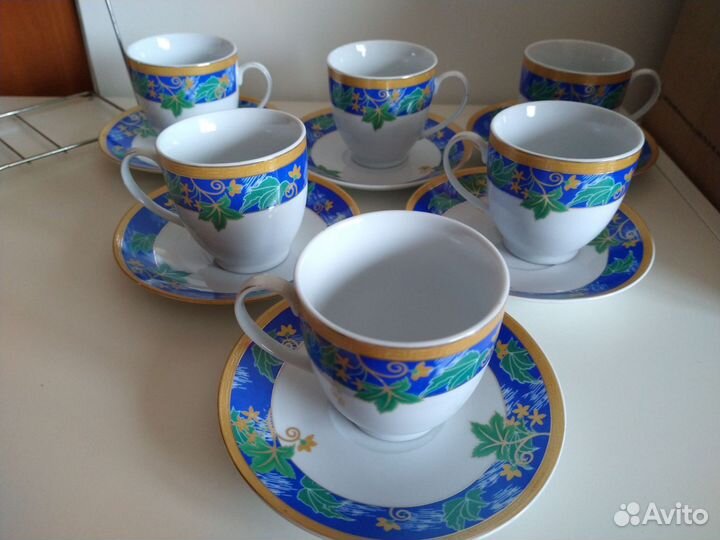 Чайный сервиз на 6 персон