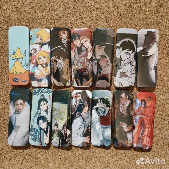 Значки прямоугольные 25х70мм