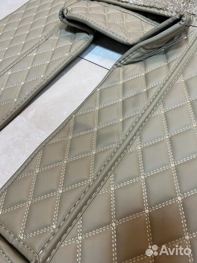 3d коврики из экокожи Mercedes Actros мр4 ровн пол