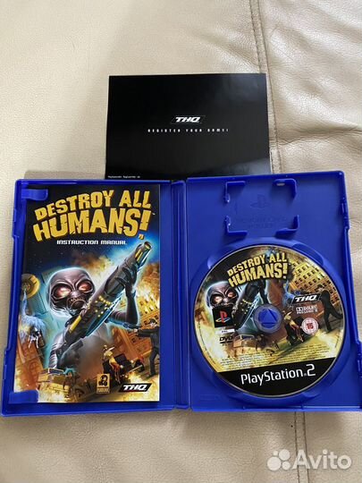 Игра destroy all humans playstation2