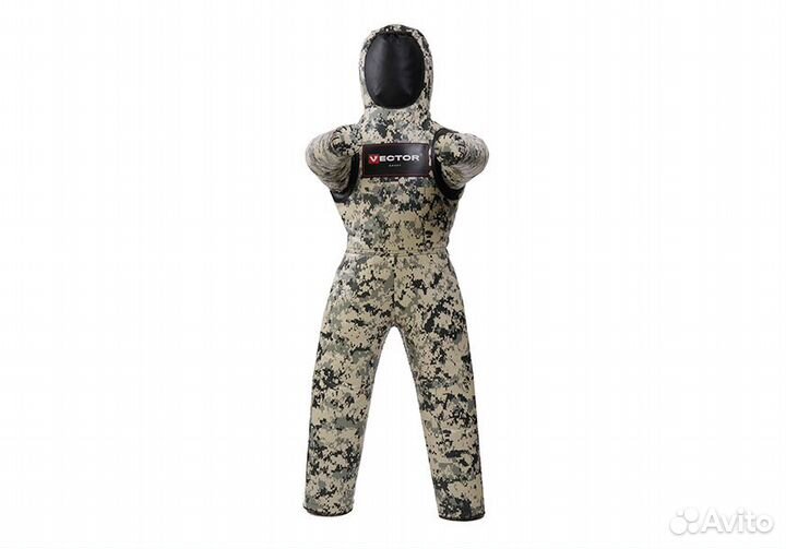 Манекен для борьбы military 170 см, вес 50 кг, дву