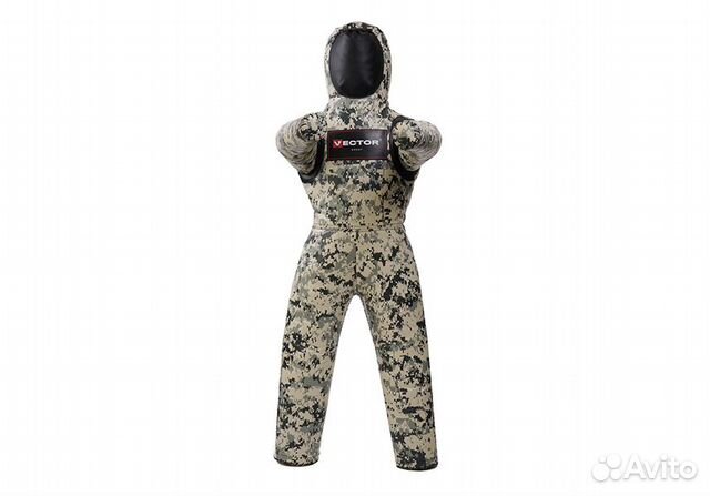 Манекен для борьбы military 170 см, вес 50 кг, дву