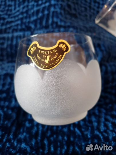 Посуда хрустальная. Новая