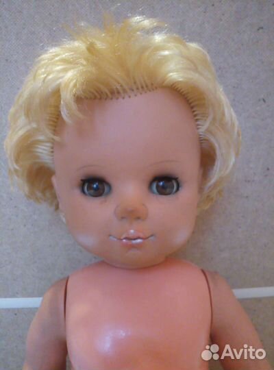 Кукла старинная периода СССР