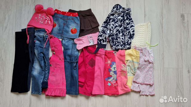 Вещи пакетом на девочку с 1,5 до 3 лет