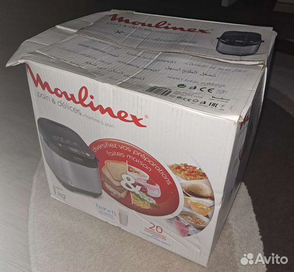 Хлебопечка Moulinex