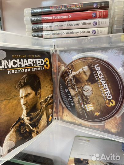 Uncharted 3 ps3 (Русская версия)