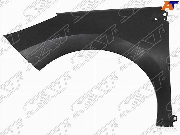 Крыло переднее peugeot 308 07-15 /408 12- LH пласт