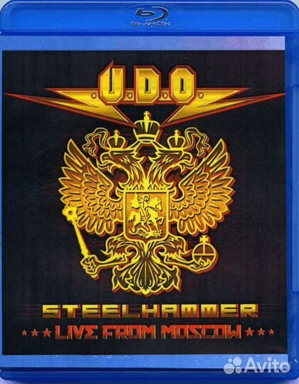 U.D.O.-Steelhammer-Live From Moscow(2CD+BR digi)