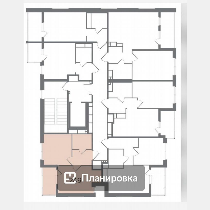 1-к. квартира, 36 м², 3/8 эт.