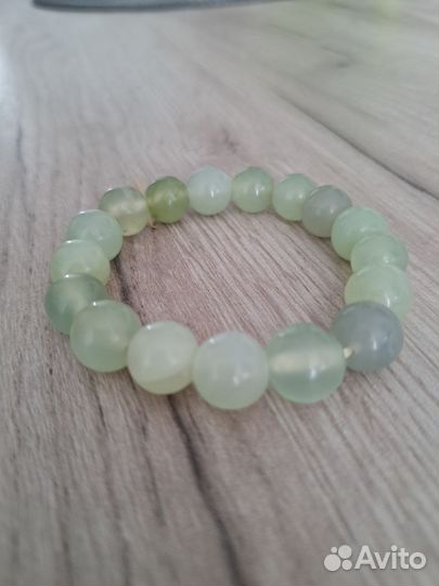 Браслет лечебный натурального нифрита